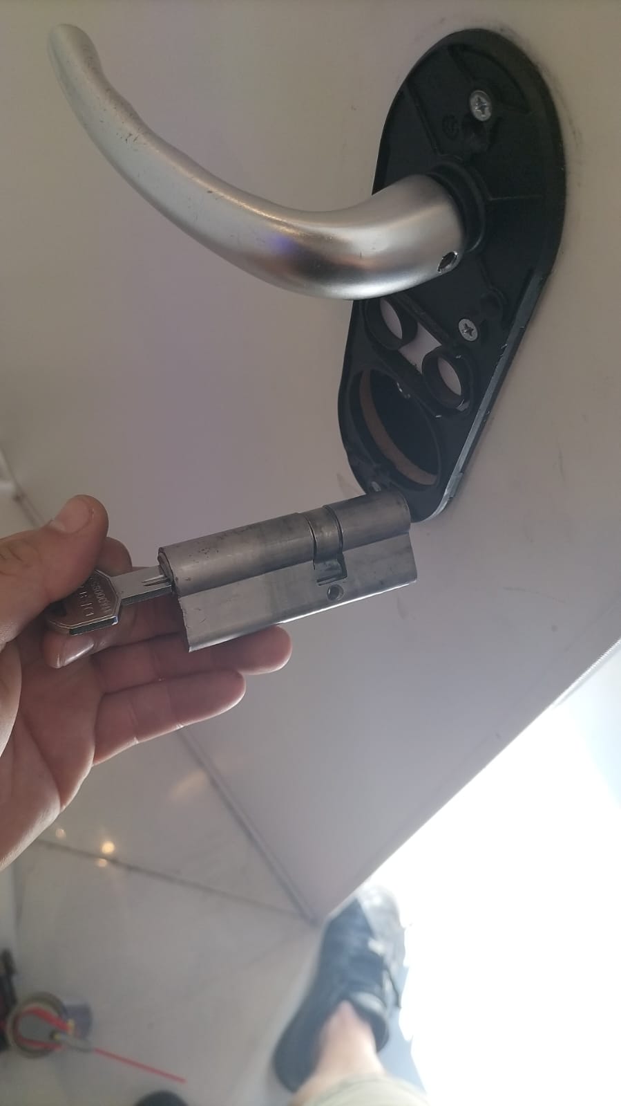 Cambio de bombín antibumping